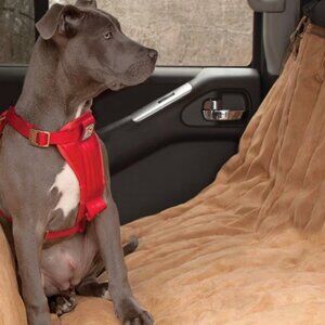 NWT Kurgo Faux Suede/Sheerling Hammock-Style Dog Car Seat Cover